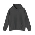 Dark gray hoodie on a white background